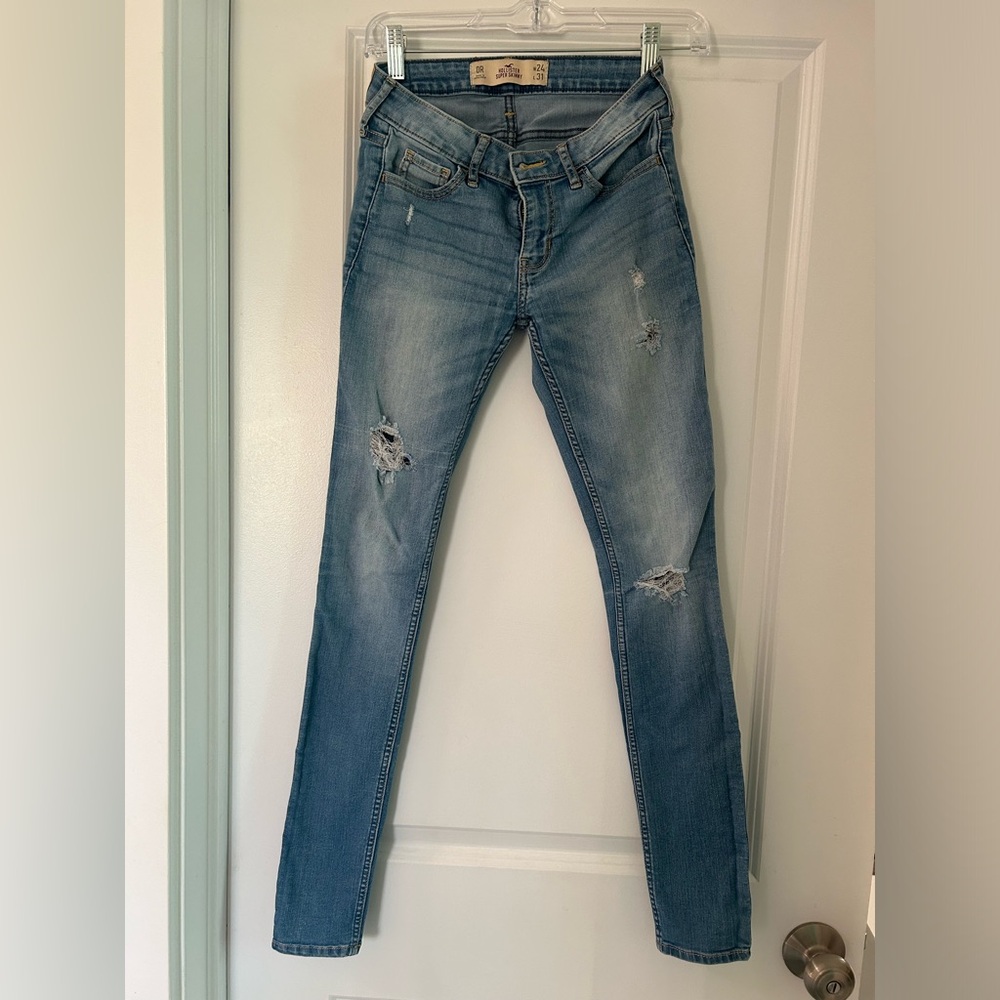 Hollister super skinny jeans size 0R